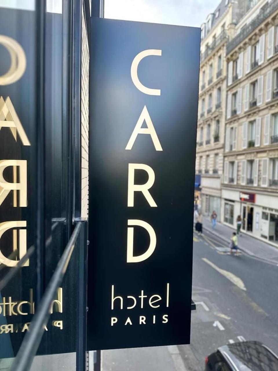 Card Hotel Париж Экстерьер фото
